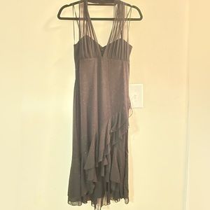 Black sparkly Halter Dress